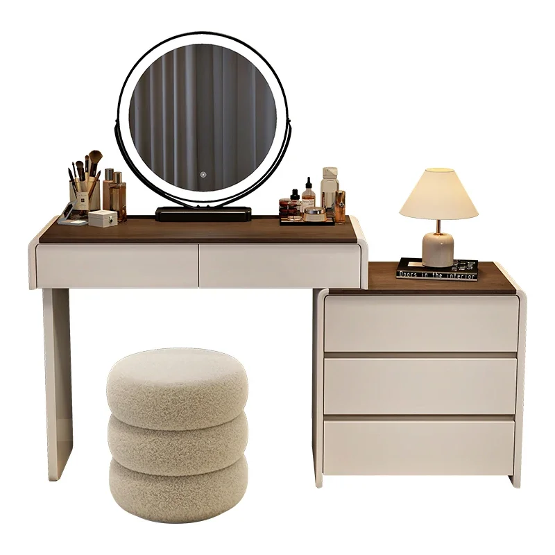 Комод Miroir, столики для макияжа, органайзер, тумбочки, деревянный туалетный столик для хранения, туалетный столик Z Lustrem, мебель для спальни