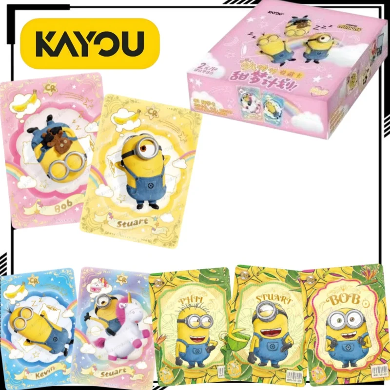 KAYOU Oficial, 2.ª Edición, Tarjetas Coleccionables Sweet Dream Plan, Tarjetas Cute Master Pack, Mercancía de Anime, Regalo Navideño, Juguetes de Moda