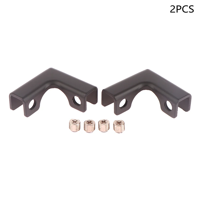 2PC 3 to 12mm Aluminum Alloy L Clamp Glass Clamps Aquarium Corner Board Holder Glass Clip Ceramic Tile Connecting DIY Cabinet