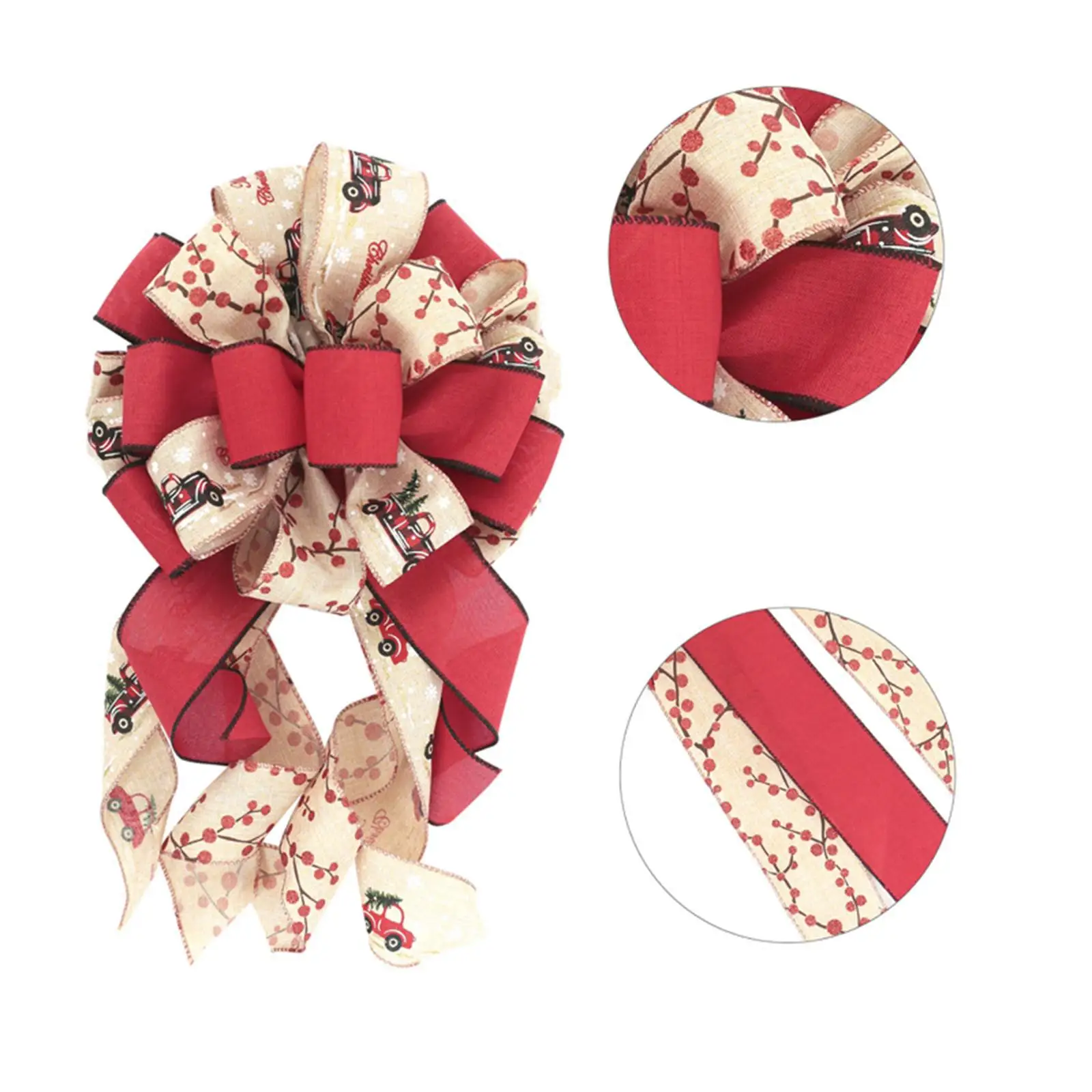 Árvore de Natal Topper Arco Criativo Decorativo Guirlanda de Natal Arco de Natal