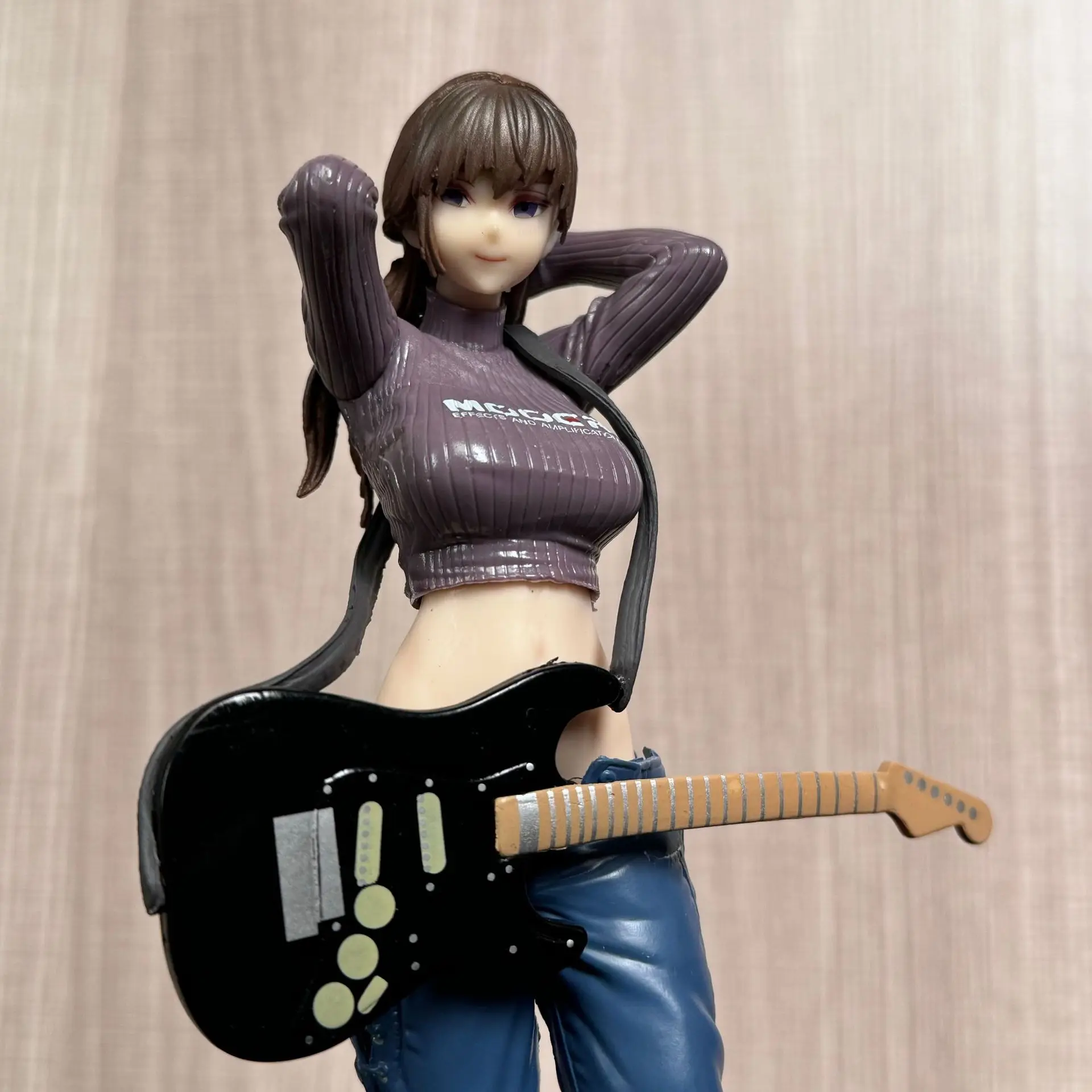 23 centimetri Bella Chitarra Sorelle Mei Mei Ragazza Sexy Anime Figura Sorelle di Chitarra Action Figure Hentai Per Adulti Da Collezione Modello Giocattoli Regali