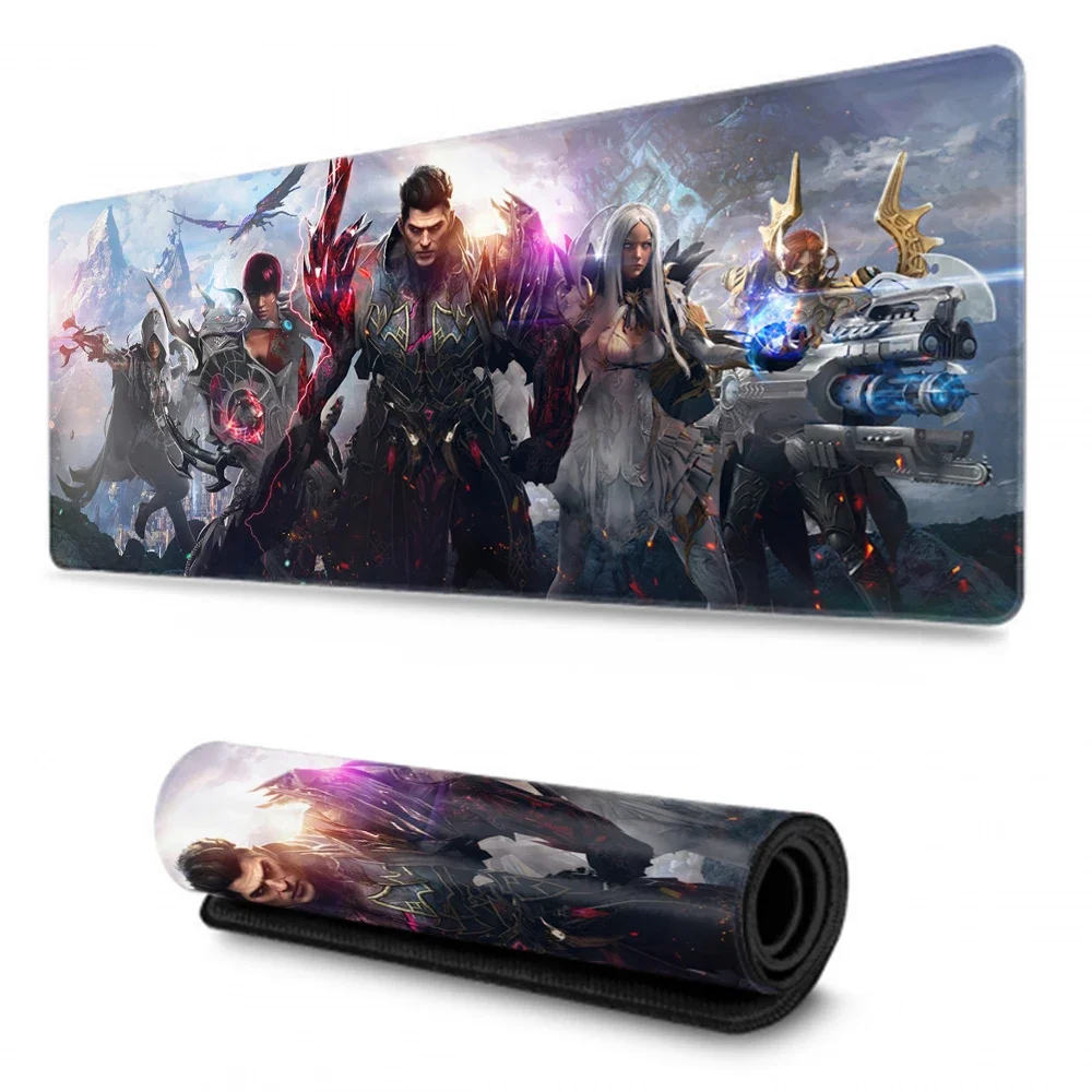 LOST ARK ขนาดใหญ่ Gaming Mouse Pad คอมพิวเตอร์ Mousepad PC Gamer แล็ปท็อปแผ่นรองเม้าส์ Office Mausepad XXL พรมแป้นพิมพ์โต๊ะ pad