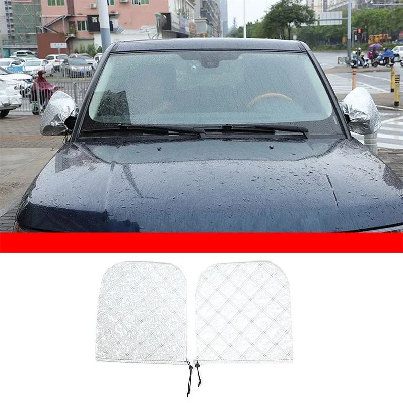 

For 2005-2013 Land Rover Range Rover Sport car rearview mirror Frost-Proof Snow-Proof Reflector Cover car exterior accessories