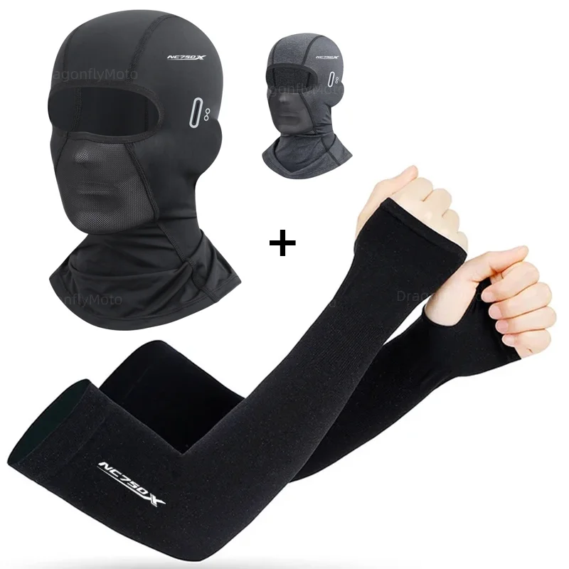 

For HONDA NC750X NC 750X NC750 X 2014-2020 Motorcycle Summer Sun Protection Cap Cycling Cap Sports Arm Cover Protection Sleeve