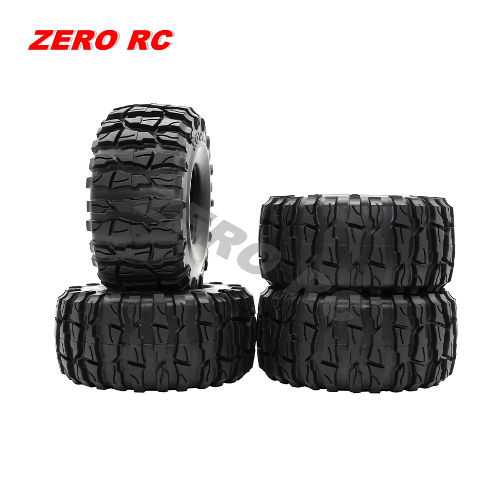 Juego De 4 Neumáticos De Goma De 2.2 Pulgadas – 142x40 Mm Para Coche RC 1/10, Compatible Con Axial SCX10, TRX4, Wraith Y JIMNY