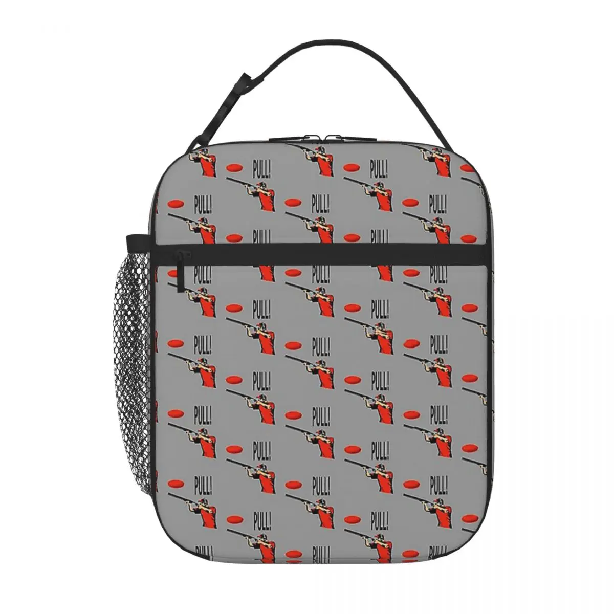 Skeet-bolsa térmica para el almuerzo, bolsa de Picnic reutilizable con arcilla para disparar palomas, cazadores de aves, cartuchos de escopeta, Bento Box