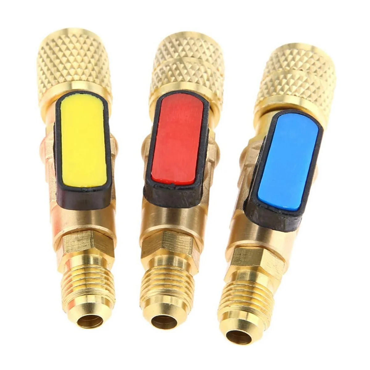 

Высококачественный шаровой кран хладагента R22, латунный запорный клапан хладагента для кондиционирования воздуха, соединяющий к шланге, инструмент для охлаждения