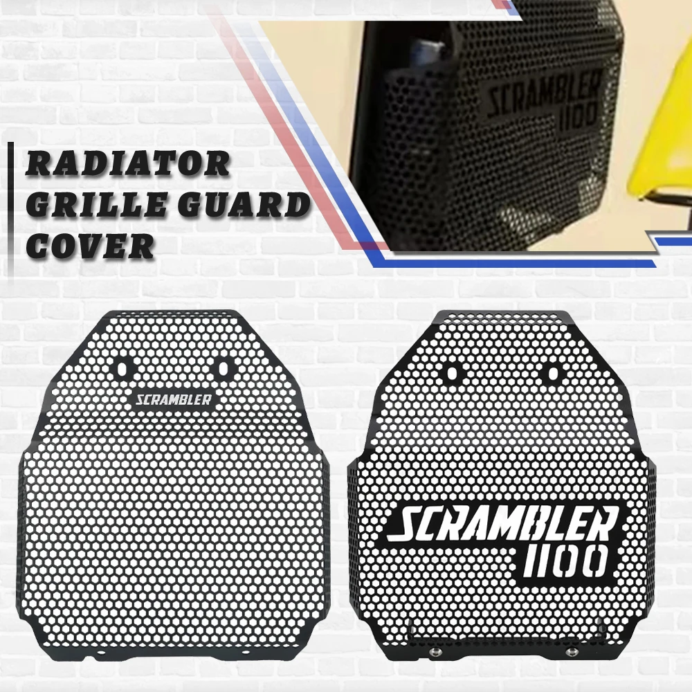

Radiator Grille Guard Cover Oil Cooler Guard 2022 2021 2020 2019 2018 2024 2023 For Ducati Scrambler 1100 Scrambler1100 Sport