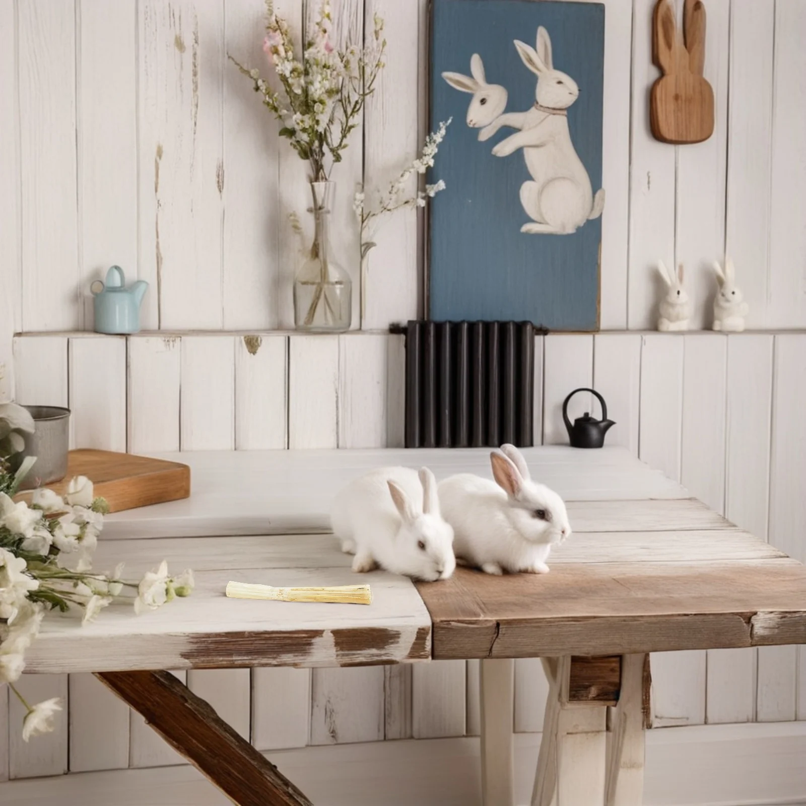 

1Set 1.5kg Chew Sticks Rabbits Hamsters Chinchillas Small Pets Material Easy Clean Boredom Reducing