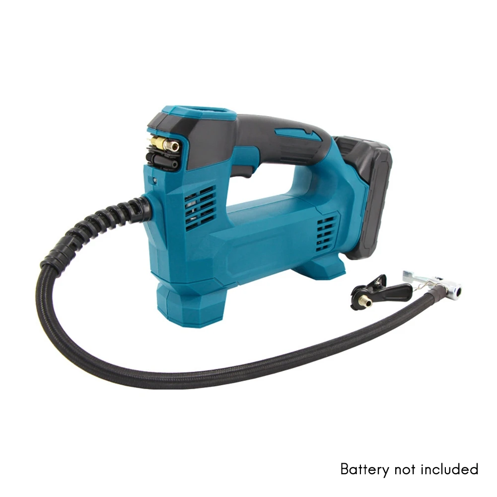 ABCA-Electric Air Pump For 18V Lithium Battery Cordless Air Inflator With LED Light For Tire Pumping/Ball Inflation
