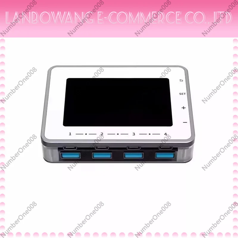 For Aixun PF26 260W 8 Ports Multi USB Fast Charger 65W Total Power 4 Channel Intelligent Charging Station