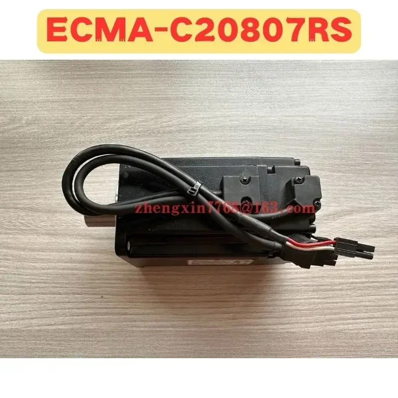 Second-hand Servo Motor ECMA-C20807RS ECMA C20807RS Normal Function Tested OK