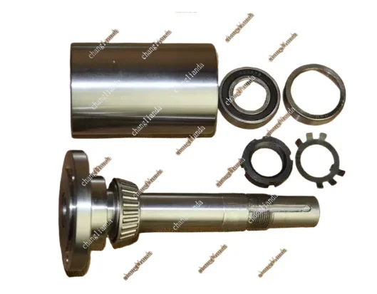 80 100 125 160 Mini Wood Lathe Headstock Spindle High Strength Threaded Connection Mount Turning DIY Replacement Shaft Assembly