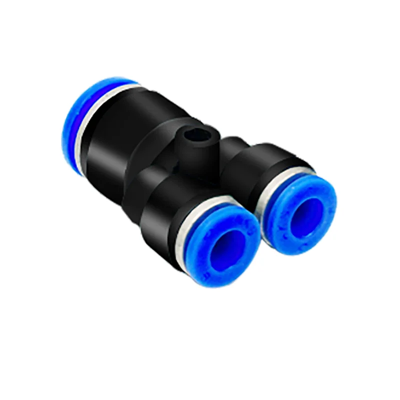 Pneumatic Fittings PY/PYG/PY-6-10-12-16Series Air Pipe Hose Push in Quick Coupling 4mm 6mm 8mm 10mm 12mm Plastic Tube Connectors