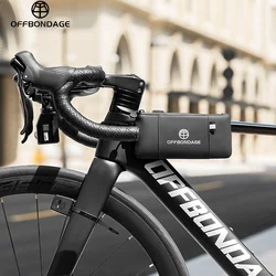 OFFBONDAGE Bicycle Bag Top Tube Bag Side Bag Riding Carrier Electric Bike Cycling Road Bike Mountain Bike Bicycle Accessories