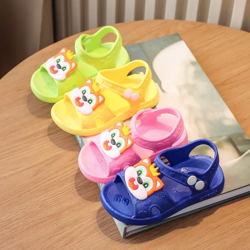 DIY kids shoes baby girls shoes soft soled summer beach Children\'s sandals kids eva sandals
