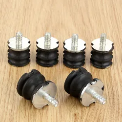 6Pcs/set Chainsaw Isolator Buffer AV Mount Fit for Husqvarna 61 66 133 136 141 266 268 272 XP, 272 S, 272 K Chainsaw Garden Tool