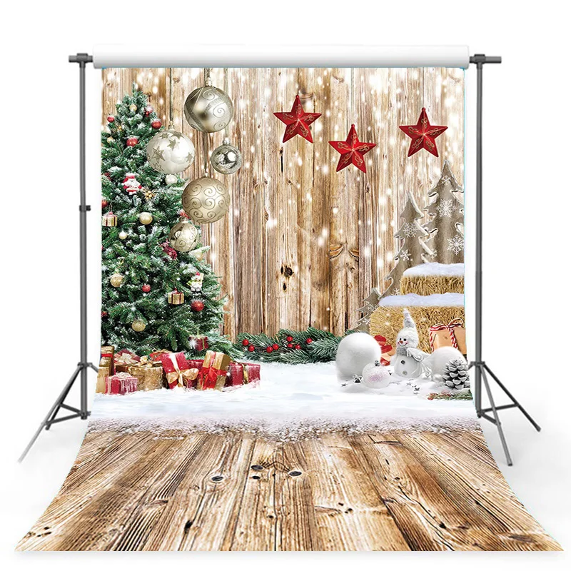 

SHENGYONGBAO Christmas Day Decoration Photography Backdrops Magic Xmas Eve Happy New Year Creath Studio Background Props JD-25