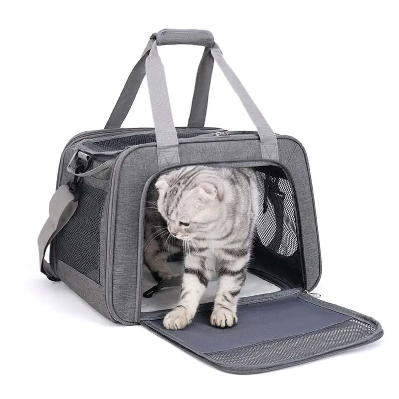 Pet Carriers Bag Dog Carrier Backpack Cats Dogs Travel Bags Portable Adjustable Breathable Bag Puppy Cat Outdoor Travel Handbag