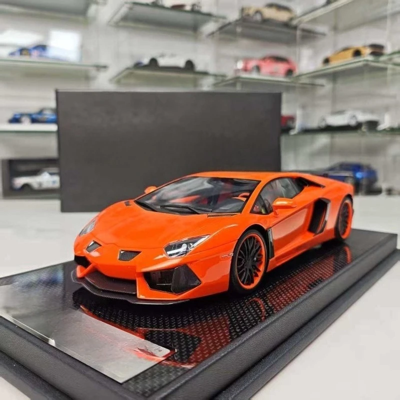 For VMB Lamborghini Aventador LP700-4 1:18 resin simulation collectible car model ornament