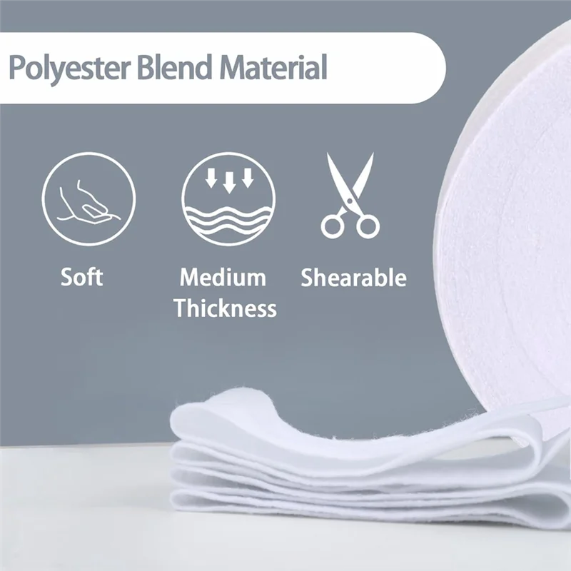 Desired-3 Roll Jelly Roll Batting Strip Needle Punched Cotton Roll For Jelly Roll Rugs,Throw Rugs,Braided Rug