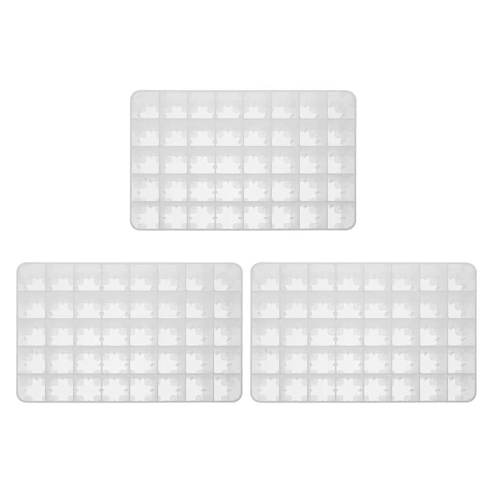 

3 Pcs Decorate Stationery Storage Box Office Desktop Plastic Holder Marker Organizer for