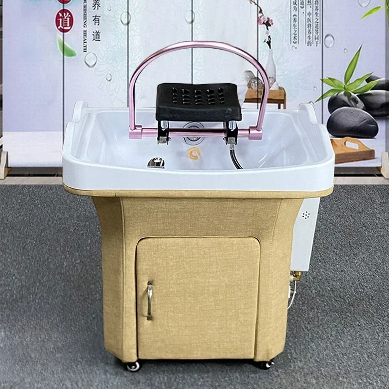 

Portable Head Therapy Shampoo Basin With Water Circulation Fumigation Machine Hair Salon Beauty Salon Hair Salon Special Use
