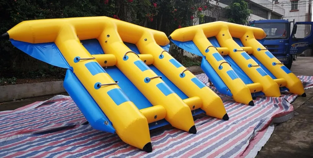 High Quality Inflatable Flying Fish Banana Boat Inflatable Aqua Fly Fish Raft Tube Towable for Water Sport Games