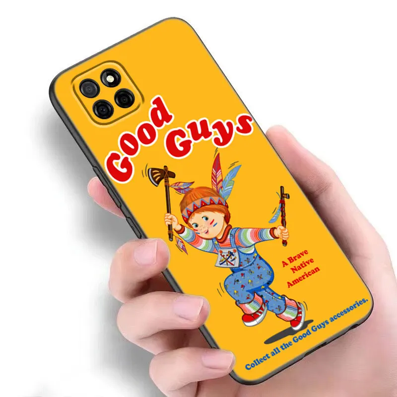 Horror Movie Scary Chucky Doll Case For Samsung A13 A24 A32 A14 A23 A34 A52S A53 A54 A73 5G A11 A12 A31 A33 A50 A51 A70 A71 A72