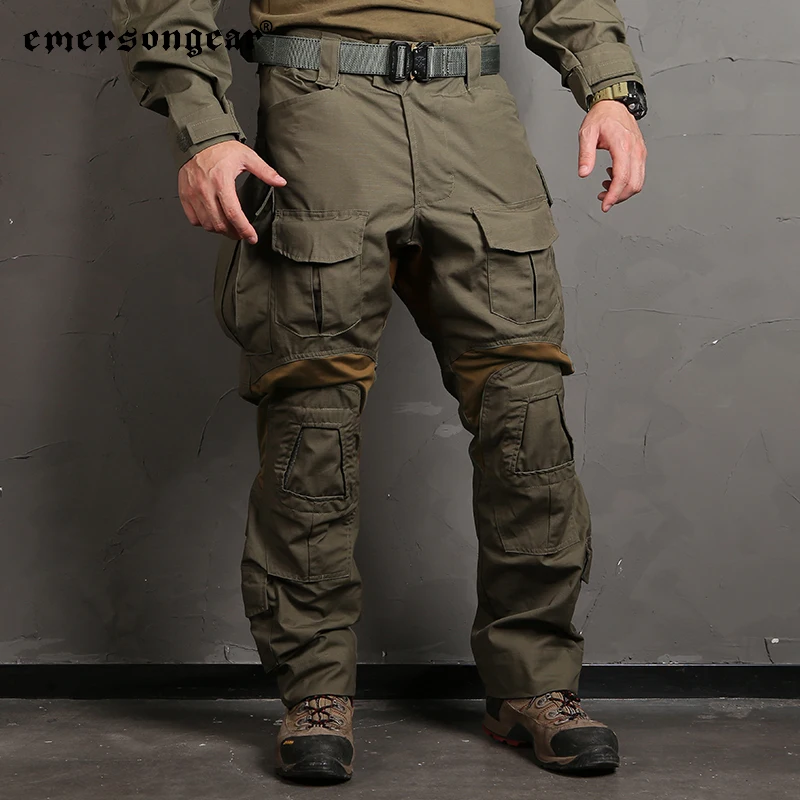 Spodnie taktyczne Emersongear G3 Spodnie Camo Outdoor Combat Spodnie myśliwskie Oryginalne męskie spodnie Cargo RG
