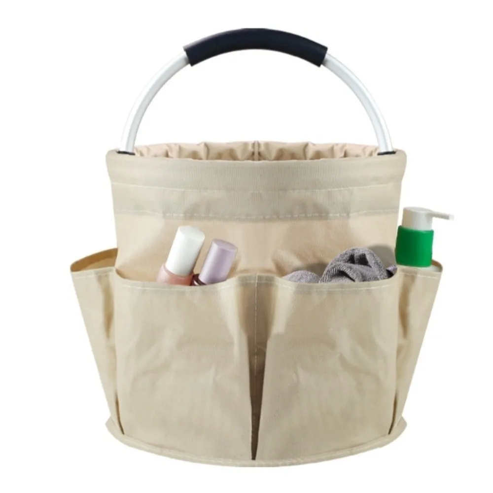 Multi Pocket Garden Tools Bag Foldable Multifunction Picnic Folding Basket Large Capacity with Handle Electrician Toolkit Bucket