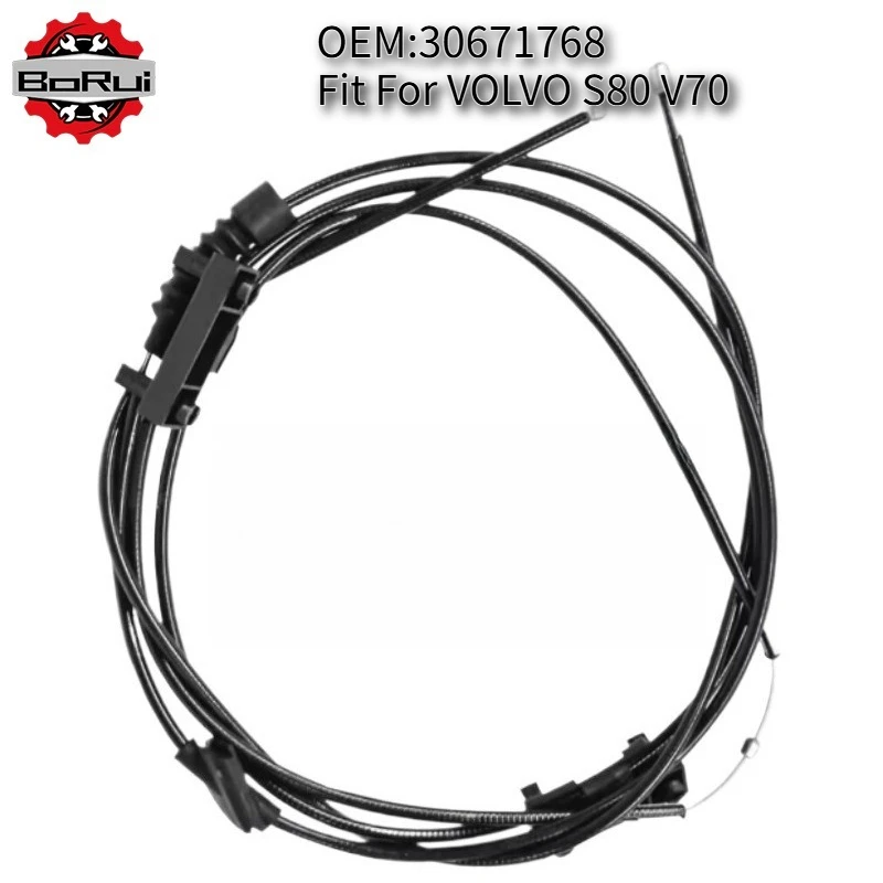 

OEM 30671768 Automobile Engine Hood Release Cable Cover Cable Handbrake Cable Suitable for VOLVO S80 V70