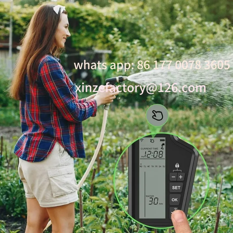

Customizable WiFi Outdoor Home Smart Watering Timer，Garden Lawn Automatic Irrigation Controller Support Alexa Google Home
