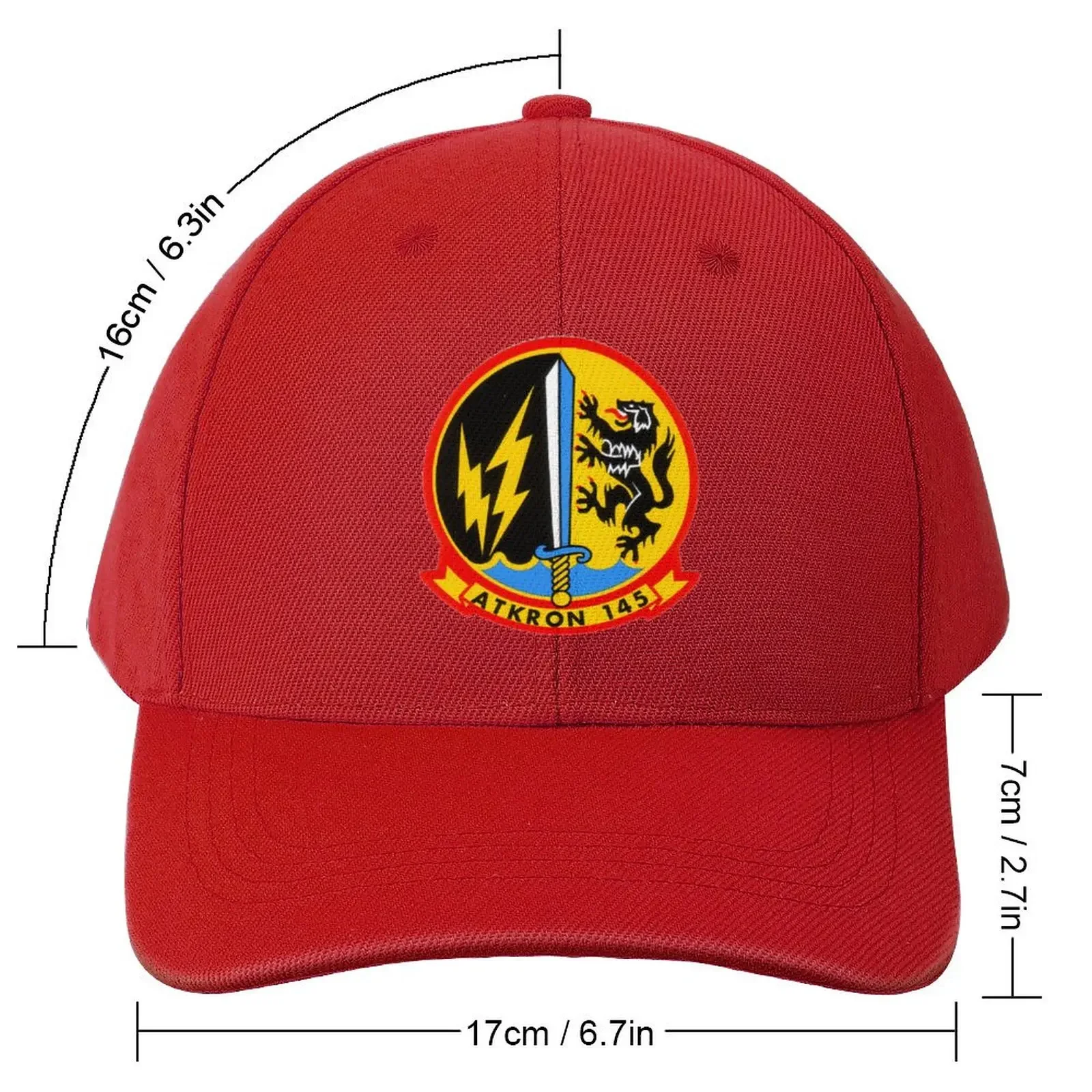 VA-145 ATTACK SQUADRON STORE Baseball Cap Caps Sports Caps Trucker Hats Man Hat Women'S