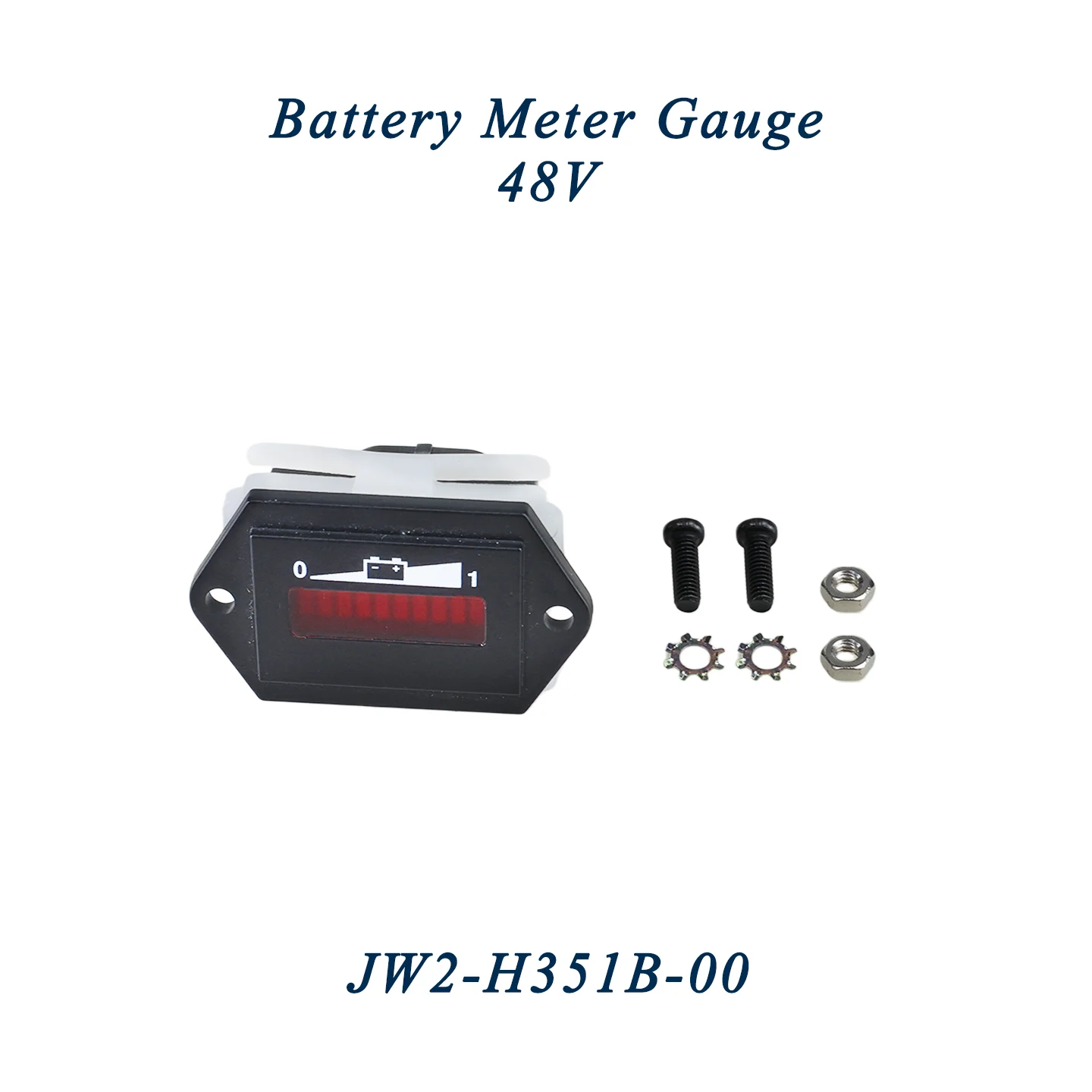 Ya ma ha G29 Golf Cart Parts 48V Battery Gauge State of Charge Meter OEM JW2-H351B-00