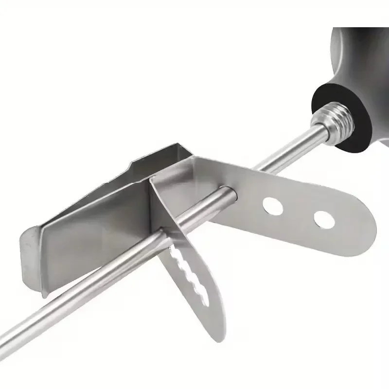 Food Thermometer Fixed Bracket Stainless Steel Probe Holder Kitchen Accessories Coffee Cup Clip Multi Angle Anti Scald Clip