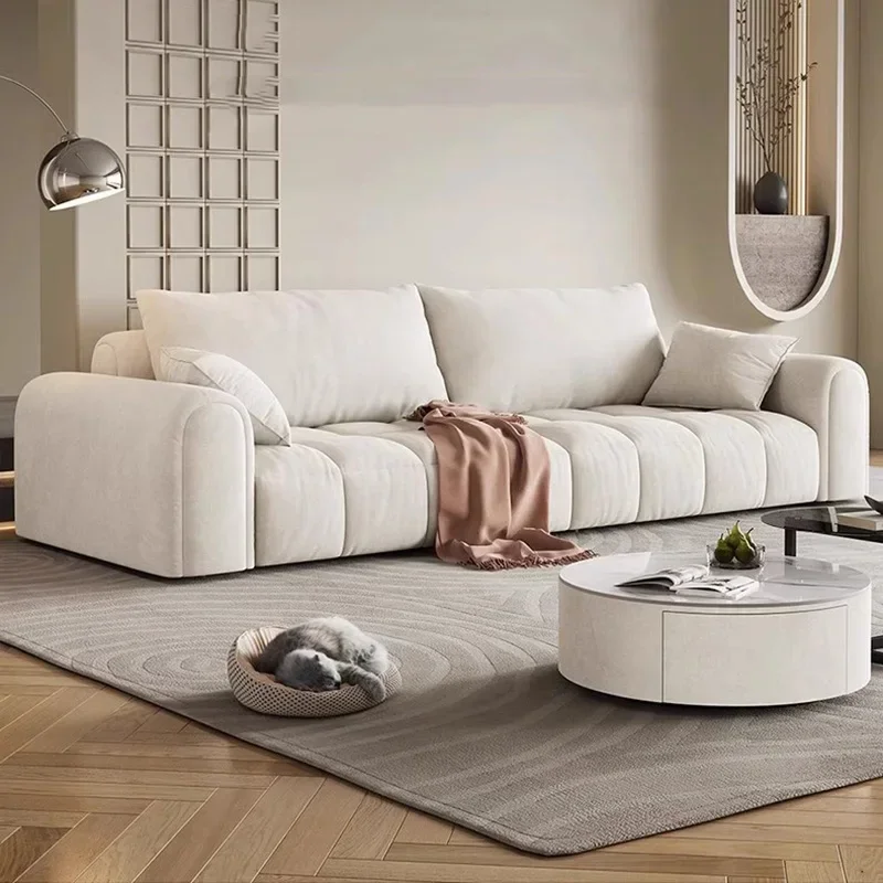 Sofá Puff para sala de estar, mueble cómodo y reclinable de lujo, elegante y moderno, muebles japoneses para relajarse, Woonkamer Banken