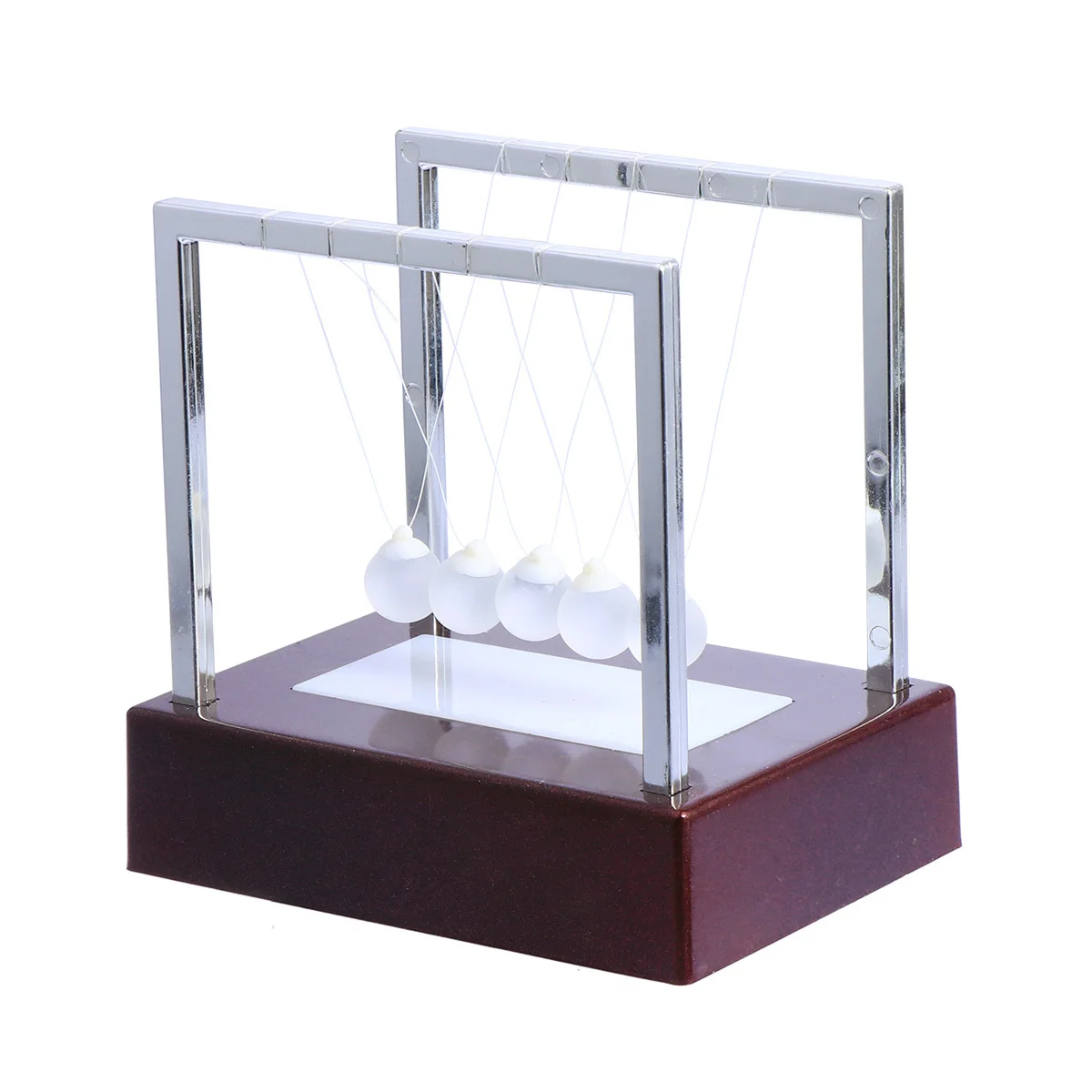 نيوتن مهد LED كرات زجاجية البندول مكتب المنزل الوفير الكرة الديكور الاسترخاء الإجهاد الإغاثة هدية #5