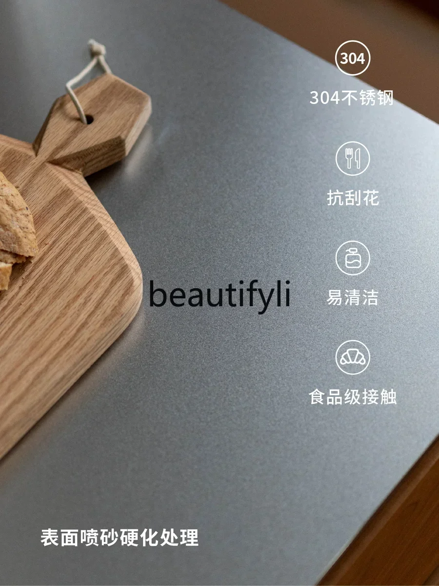 

Простая современная гостиная, обеденный боковой шкаф, шкаф для хранения, хранилище из цельного дерева, кухонный шкаф из нержавеющей стали D96