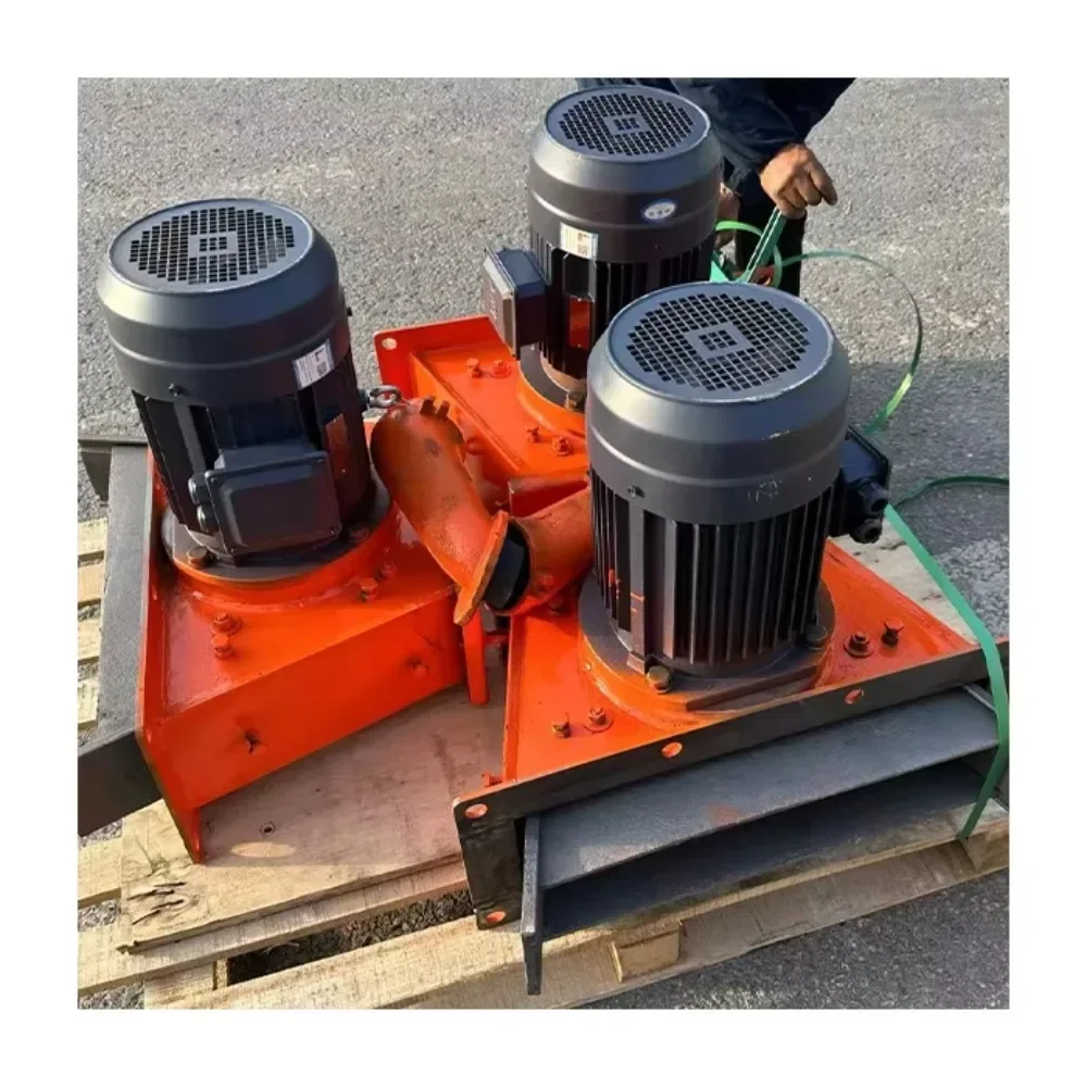 High Performance Air Blasting Turbine for Blasting Wheel Scrubbers