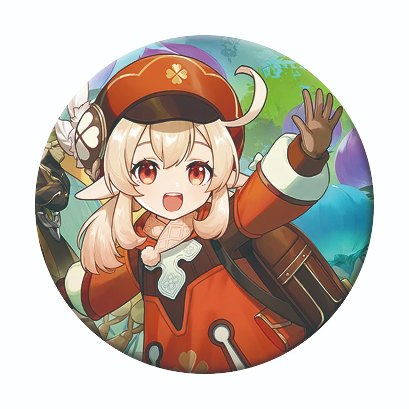 Lucky Fishsama Genshin Impact Nahida Flash Anime Badge Game Mihoyo Gift Student Brooch Backpack Pendant Collectible Accessory