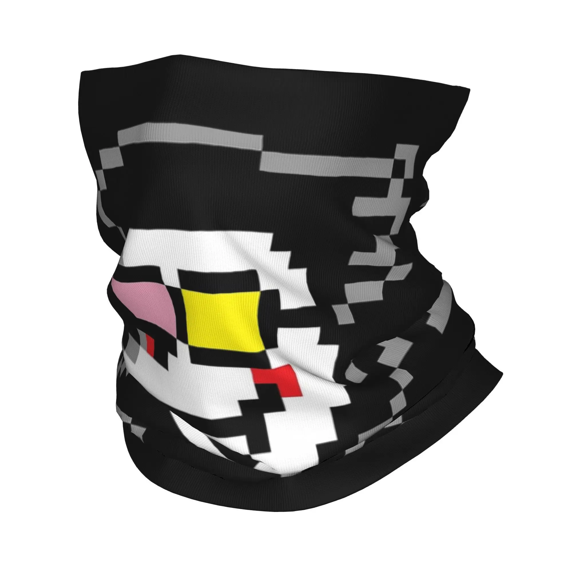 Deltarune الفصل 2 Spamto باندانا غطاء الرقبة المطبوعة التفاف وشاح دافئ عقال ركوب للجنسين الكبار يندبروف