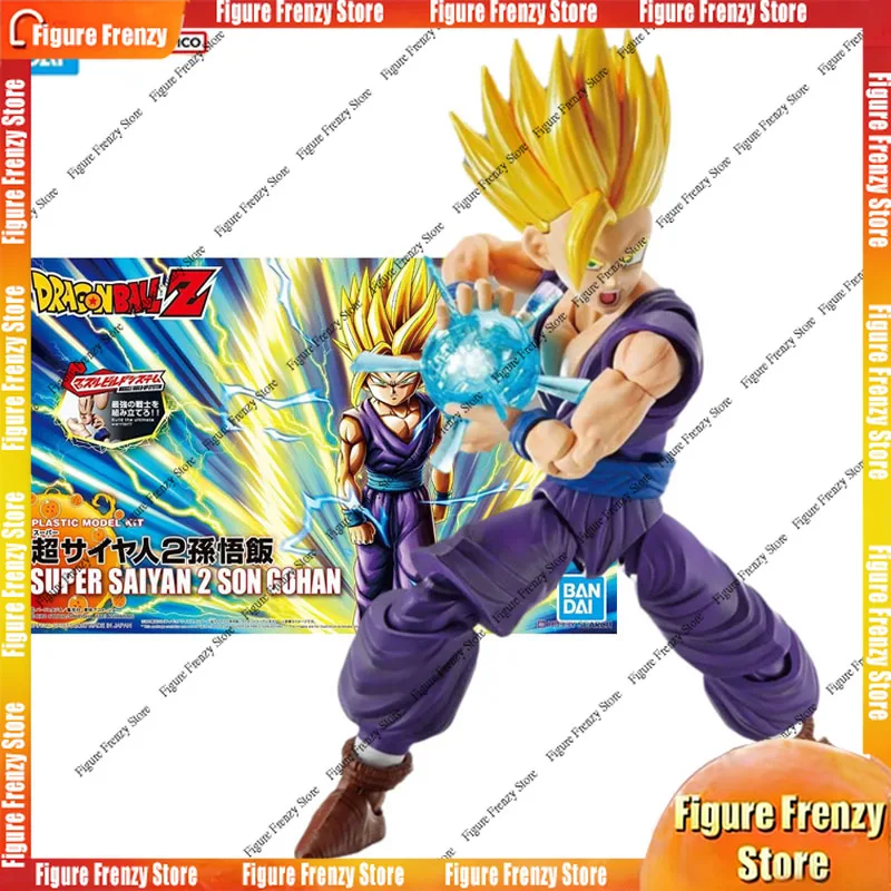 

Spot SaleBandai Original Genuine Figure Dragon Ball Mol Kit Figure-rise Standard Super Saiyan 2 Son Gohan Collection Mol Toys Gi