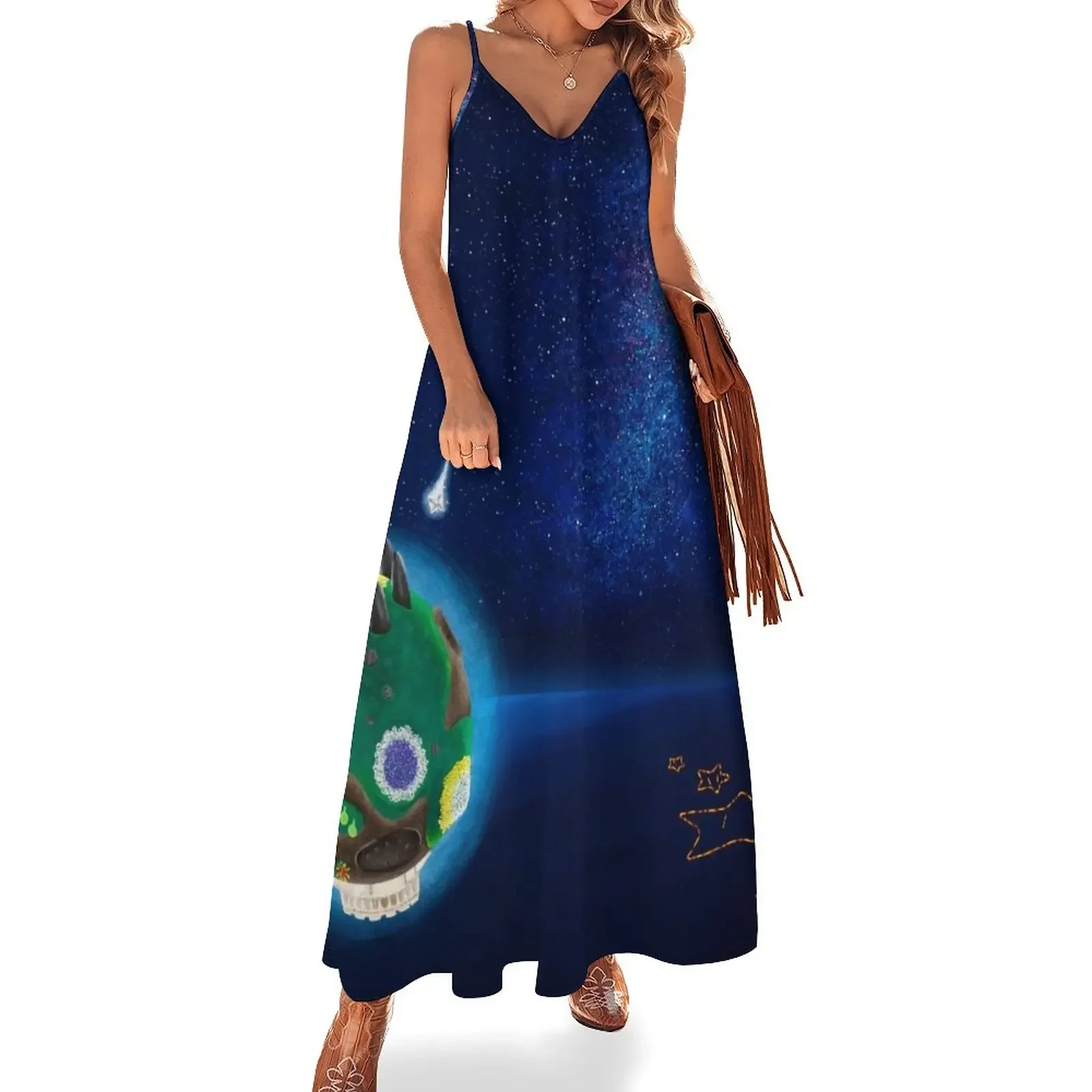 

Gateway Galaxy Sleeveless Dress prom dress Elegant gown women clothes