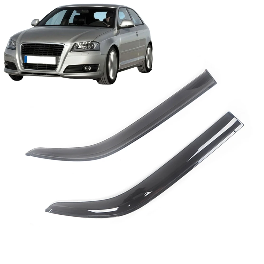 

Window Visor for AUDI A3 8P 3-Doors 2004 2005 2006 2007 2008 2009 2010 2011 2012 Wind Deflectors Rain Guard Door Visor Vent