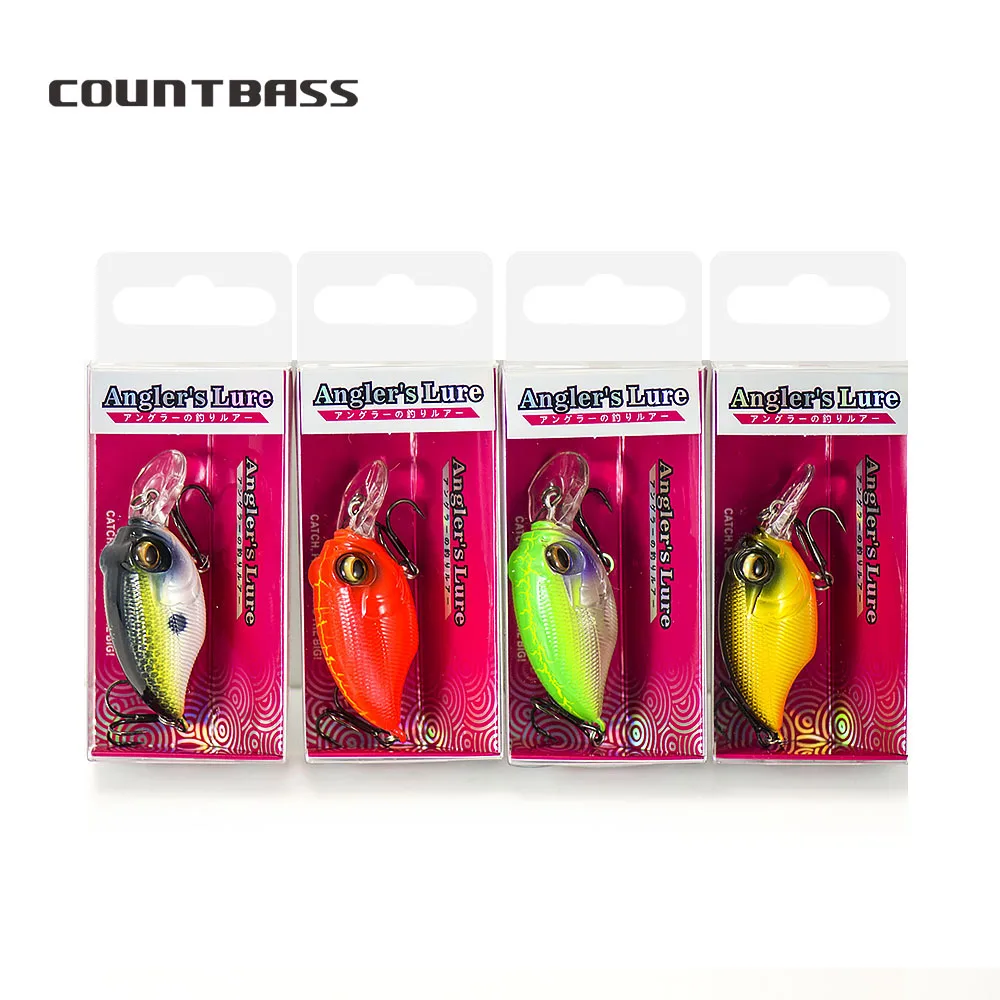 Countbass Wobbler 38 mm 1-1/2 Zoll 43 mm 1-3/4 Zoll 48 mm 1-7/8 Zoll Angelköder Stecker Wobble Fishing Kunststoffköder Wobbler – Detail 36