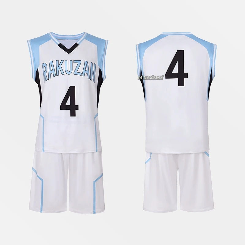 Kuroko No Basuke Basketball Shutoku School No. 6 Midorima Shintaro Uniform School Jersey Tops Cosplay Costumes Men Sports Wear