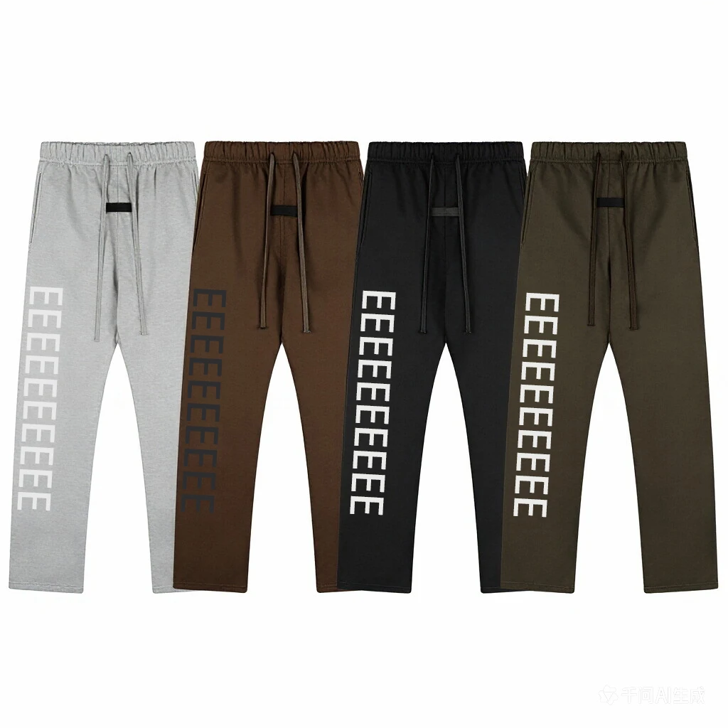 

Men's Trousers Fw25, Luxurious Design with Side Accents, Velvet Trousers, Classic Style, Couple's Hip-Hop Straight-Leg Trousers