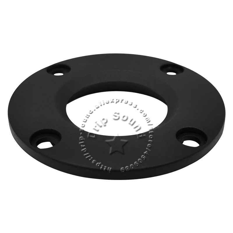 2 "بوصة المتكلم مكبر الصوت غطاء لوحة الزخرفية دائرة المتكلم لوحة ثابتة OD52mm 25 مللي متر حفرة 19 الأساسية ثلاثة أضعاف