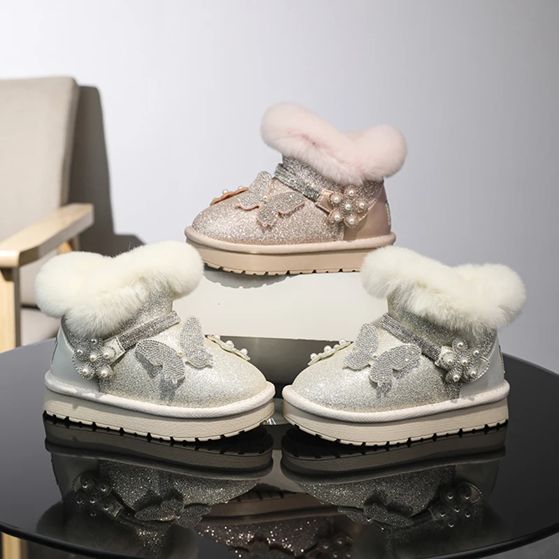 

Новинка 2024, бархатная детская обувь, хлопковая обувь, бархатные зимние ботинки, хлопковая обувь, теплые мужские и женские ботинки